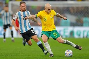 Australia incomodó a la selección argentina durante varios tramos del partido