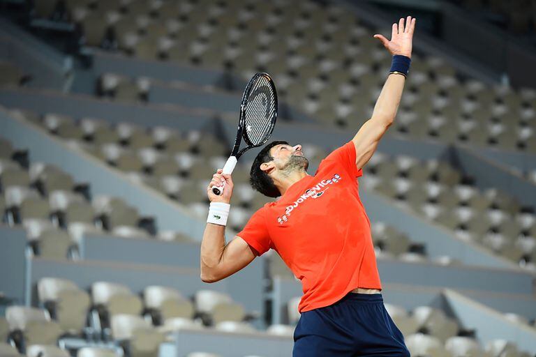 Novak Djokovic, el N° 1 que llega con una marca de 35-1 al Grand Slam de París
