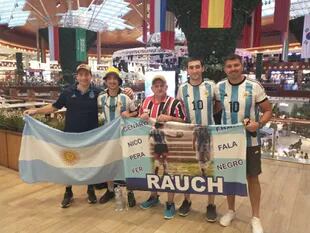 Desde Rauch, los argentinos se preparan para alentar al seleccionado nacional