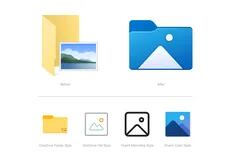 Nuevo diseño: Microsoft renueva los iconos del Explorador de archivos