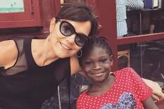 Andrea Pietra le dedicó un mensaje a su hija, Stephanie, a quien adoptó en Haití