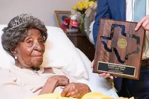 Tiene 114 años, es la persona más longeva de EE.UU. y reveló su secreto para vivir tantos años
