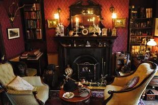 Un clima muy victoriano se respira en toda la casa, tal cual se describe en los relatos originales de la saga.