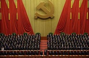 Imagen de uno de los congresos del Partido Comunista chino
