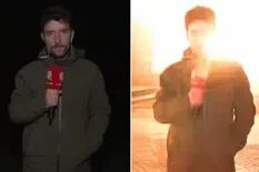 Un periodista francés fue sorprendido por un bombardeo ruso en Ucrania