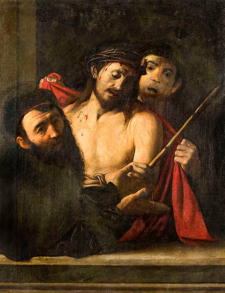 "Ecce Homo", el cuadro que se supone fue pintado por Caravaggio
