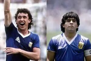 El Gol del Siglo de Maradona, contra Inglaterra... y con camisetas cosidas a mano