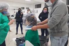 Oxígeno. El casco con impronta argentina que se hizo conocido en la pandemia