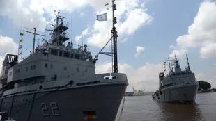 Cuatro buques de origen ruso fueron incorporados a la Armada Argentina