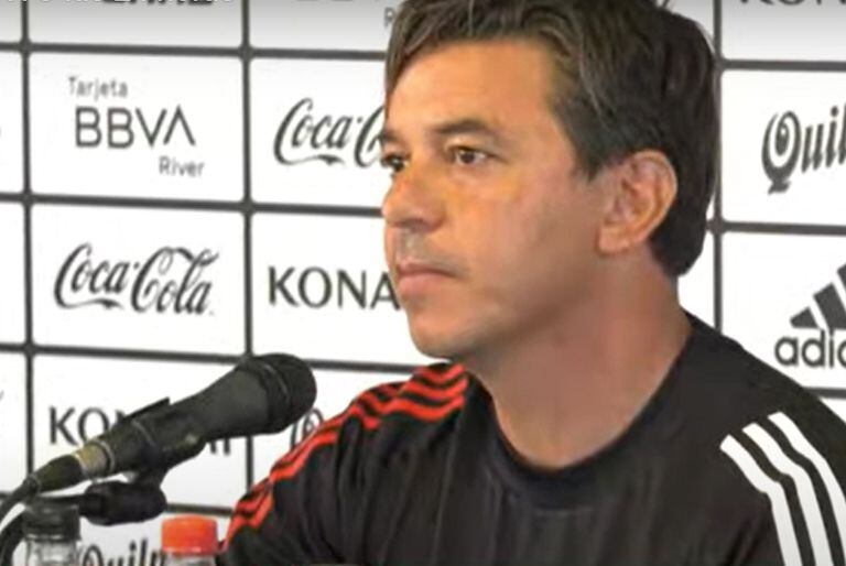 Marcelo Gallardo confirmó que seguirá un año más en River