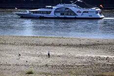 La grave sequía golpea a uno de los mayores ríos de Europa, del que depende la economía de Alemania