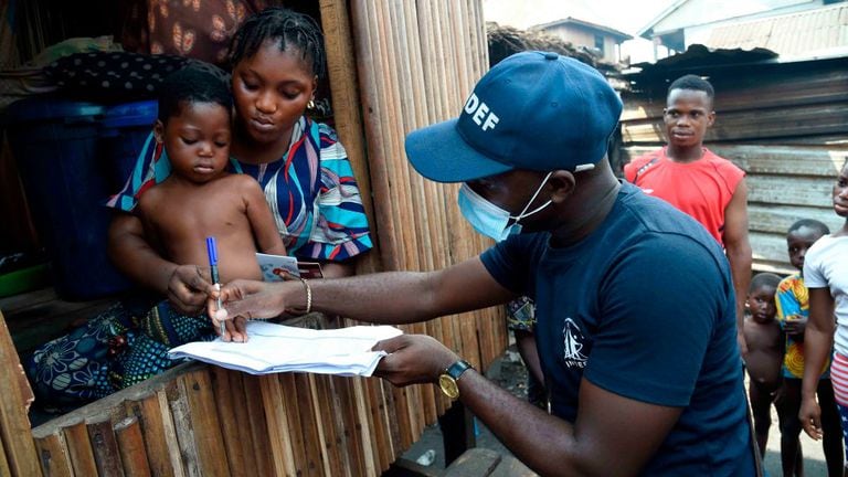 Campaña de vacunación en Nigeria