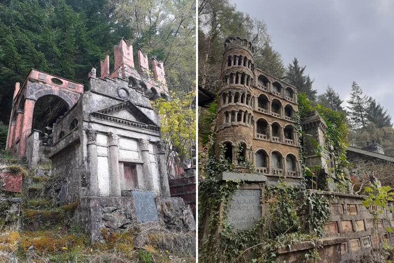 Encuentran Una Mini Italia Escondida En Un Bosque De Gales La Nacion