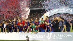 El festejo del campeón con acento catalán