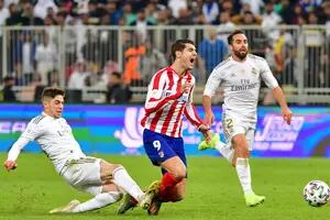 La patada del título: la acción de Valverde le dio la Supercopa a Real Madrid