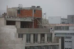 Cada vez hay más obras en construcción en la ciudad de Buenos Aires