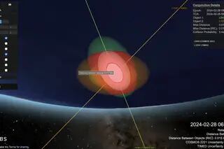 Dos satélites estuvieron a punto de chocar en órbita