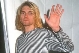 Kurt Cobain y un gesto que puede generar muchas interpretaciones, aunque nadie habría pensando que preanunciaba el fin de una vida, a los 27 años