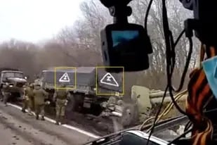 El significado de la "Z" y otras marcas pintadas en tanques de guerra rusos
