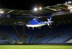 Las últimas imágenes del helicóptero del dueño del Leicester antes del accidente