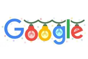 Temporada de vacaciones: el doodle de Google para celebrar el fin de año