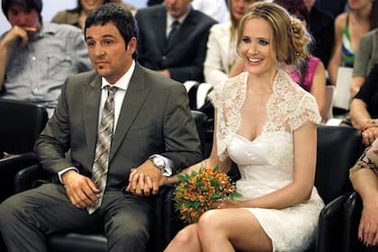 Julieta Prandi y Claudio Contardi se casaron en 2011