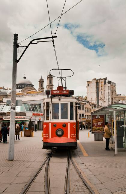 El tranvía de Estambul.