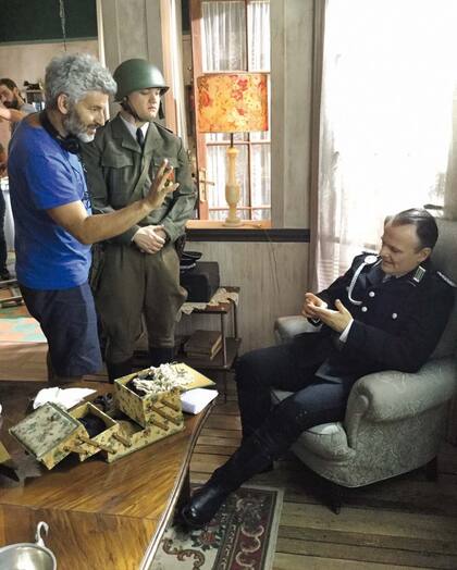 Luis Machín y Toto Kirzner reciben dirección de Alejandro Catalán, el coach de actores.