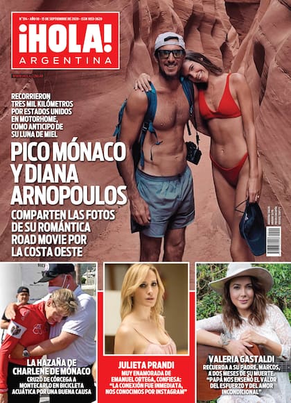 La tapa de la revista ¡Hola! Argentina de esta semana