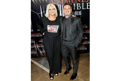 Federico Bal, contento junto a su madre, Carmen Barbieri