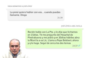 Los WhatsApp que reveló Luciani y que muestran la cercanía entre Lázaro Báez y los Kirchner