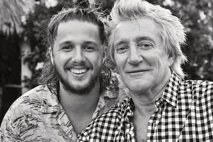 Liam junto a su padre