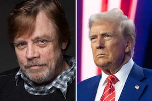 Una estrella de 'Star Wars' compartió una imagen de Trump muerto