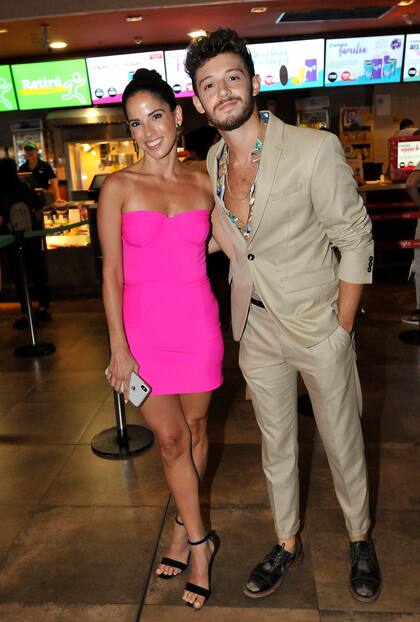 Ruggero Pasquarelli y Cande Molfese orgullosos por la tarea cumplida