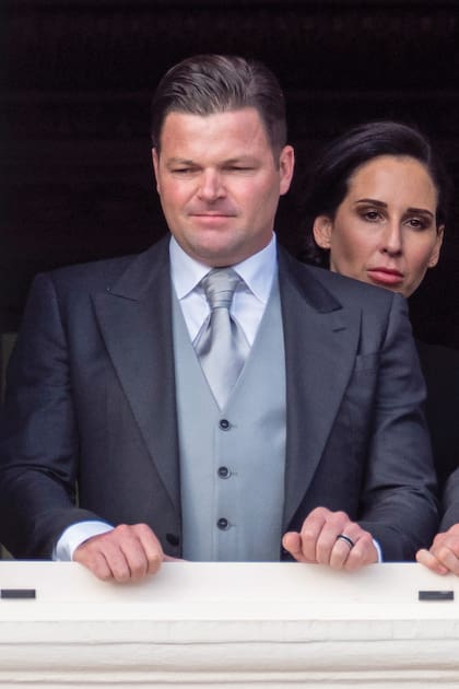 Junto a su mujer, Chantell Serfontein.