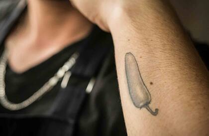 La mayoría de los chiles que usan en Ulúa son de producción local.