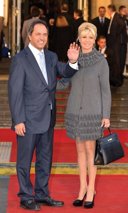 En el 2013, lució el mismo conjunto en una gala en el Teatro Colón