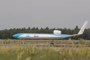 Diseño revolucionario: cómo es “el avión del futuro” que voló KLM