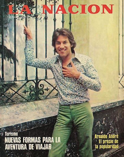 En los 70, por su trabajo en las telenovelas de Migré como por aporte a la serie de los galanes, Arnaldo André era figura repetida de las tapas de revistas