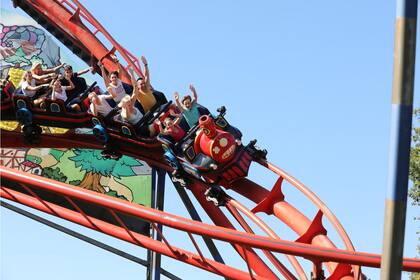 El "Coaster Formula 1", otro juego donde hubo once heridos el año pasado