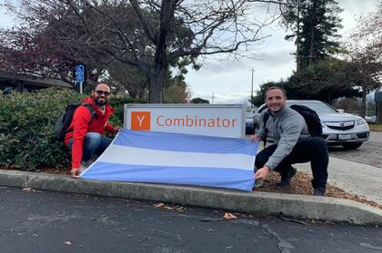 El proyecto lo inició Borchardt (izquierda) con US$50.000 y concluyó este mes su etapa de aceleración de la mano de Y Combinator, la aceleradora de emprendedores más grande del mundo