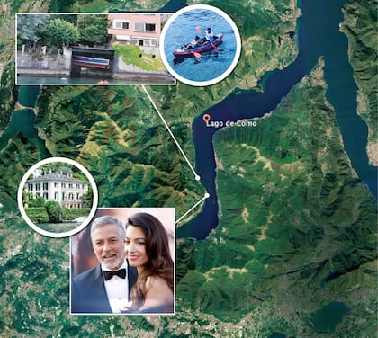 George Clooney compró Villa Oleandra, un palacio del siglo XVIII, a la familia Heinz, líder mundial en la fabricación de salsas. En su momento, desembolsó nueve millones de dólares por la propiedad. Desde hace unas semanas, los Icardi-Nara son vecinos del actor y su mujer, Amal.
