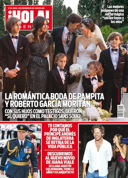 La tapa de la revista ¡Hola! Argentina de esta semana