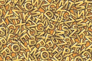 Acertijo visual: ¿Podés encontrar las cinco estrellas en la sopa de letras?