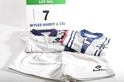 Ropa de competición usada puesta en subasta por Boris Becker