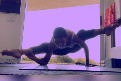 La elongación y el ejercicio son dos de sus actividades favoritas