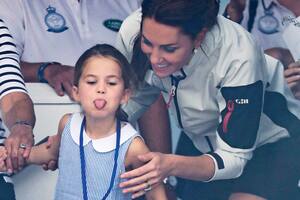 Princesa Charlotte. El travieso gesto con el que se robó todas las miradas