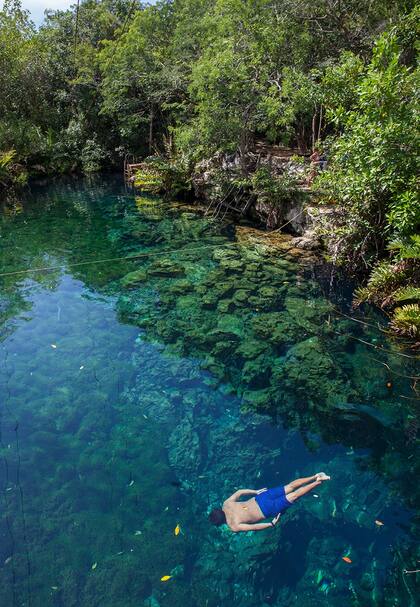 Sus aguas transparentes son ideales para la práctica de buceo