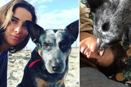 "Inseparables": Juana Viale suele mostrarse en las redes junto a su perra Tota, su fiel compañera de aventuras