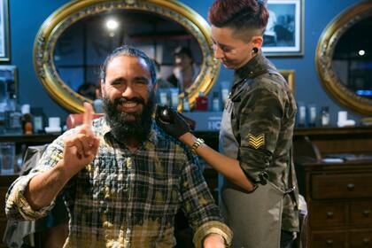 "Ahora el hombre se emociona y llora. No hay nada más lindo que poder demostrar cómo somos", aseguró Juan Pablo Sorín, otro de los oradores